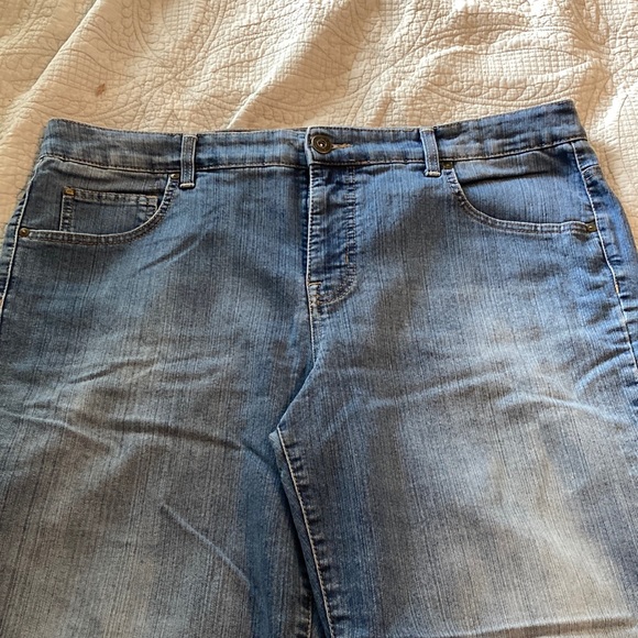 Bandalino Blu Jeans, Size 18W - Picture 1 of 5